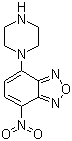 4-Nitro-7-piperazinobenzofurazan molecular structure (CAS 139332-66-4)