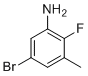 structure of CAS# 1393442-46-0, 5-Bromo-2-fluoro-3-methylaniline