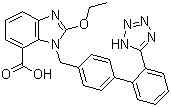Candesartan molecular structure (CAS 139481-59-7)