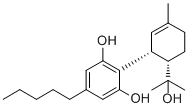 Epicannabidiol hydrate molecular structure (CAS 139561-95-8)