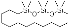 Lauryl methicone molecular structure (CAS 139614-44-1)