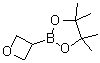 结构式 CAS# 1396215-84-1, 4,4,5,5-四甲基-2-(3-氧杂环丁基)-1,3,2-二氧硼杂环戊烷