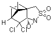 结构式 CAS# 139628-16-3, (-)-[(8,8-二氯樟脑基)磺酰基]氧杂吖丙啶