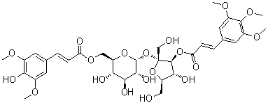 Tenuifoliside C molecular structure (CAS 139726-37-7)