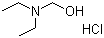 N,N-Diethylethanolammonium chloride molecular structure (CAS 13989-32-7)