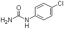 4-氯苯基脲分子结构 (CAS 140-38-5)