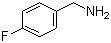 4-Fluorobenzylamine molecular structure (CAS 140-75-0)