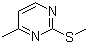 4-Methyl-2-(methylthio)pyrimidine molecular structure (CAS 14001-63-9)
