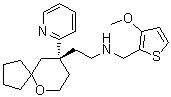 Oliceridine molecular structure (CAS 1401028-24-7)