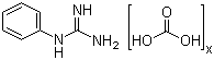 structure of CAS# 14018-90-7, Phenylguanidine carbonate salt