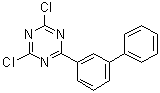 2-[1,1'-Biphenyl]-3-yl-4,6-dichloro-1,3,5-triazine molecular structure (CAS 1402225-89-1)