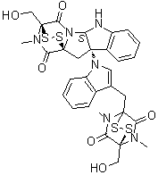 结构式 CAS# 1403-36-7, 毛壳菌素
