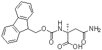 N2-[(9H-Fluoren-9-ylmethoxy)carbonyl]-2-methyl-L-asparagine molecular structure (CAS 1403590-49-7)