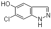 6-Chloro-1H-indazol-5-ol molecular structure (CAS 1403766-67-5)