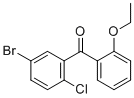 Dapagliflozin Bromo Keto Impurity molecular structure (CAS 1404477-10-6)
