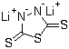 2,5-二巯基-1,3,4-噻二唑二锂盐分子结构 (CAS 140481-31-8)