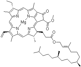 总叶绿素分子结构 (CAS 1406-65-1)