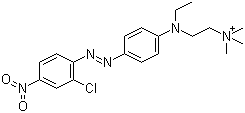 Basic Red 18 molecular structure (CAS 14097-03-1)