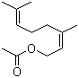 Neryl acetate molecular structure (CAS 141-12-8)