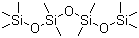 Decamethyltetrasiloxane molecular structure (CAS 141-62-8)
