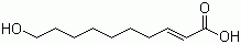 (E)-10-Hydroxy-2-decenoic acid molecular structure (CAS 14113-05-4)
