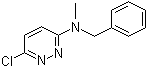 6-Chloro-N-methyl-N-(phenylmethyl)-3-pyridazinamine molecular structure (CAS 141193-20-6)