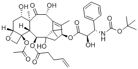 Docetaxel Impurity 19 molecular structure (CAS 1412898-66-8)