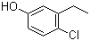 4-Chloro-3-ethylphenol molecular structure (CAS 14143-32-9)
