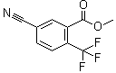 Methyl 5-cyano-2-(trifluoromethyl)benzoate molecular structure (CAS 1415089-89-2)