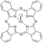 铝酞菁分子结构 (CAS 14154-42-8)