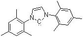 1,3-Bis(2,4,6-trimethylphenyl)imidazol-2-ylidene molecular structure (CAS 141556-42-5)