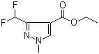 structure of CAS# 141573-95-7, Ethyl 3-(difluoromethyl)-1-methyl-1H-pyrazole-4-carboxylate