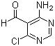 4-Amino-6-chloropyrimidine-5-carboxaldehyde molecular structure (CAS 14160-93-1)
