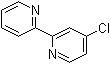 结构式 CAS# 14162-94-8, 4-氯-2,2'-联吡啶