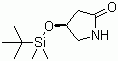 (4S)-4-[[(1,1-Dimethylethyl)dimethylsilyl]oxy]-2-pyrrolidinone molecular structure (CAS 141629-19-8)