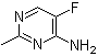 structure of CAS# 1416372-67-2, 5-Fluoro-2-methyl-4-pyrimidinamine