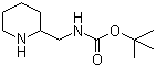 2-(Boc-aminomethyl)-piperidine molecular structure (CAS 141774-61-0)