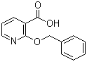 2-苄氧基吡啶-3-甲酸分子结构 (CAS 14178-18-8)
