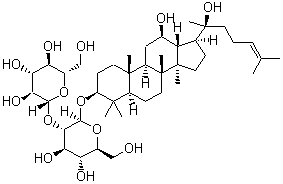 Ginsenoside Rg3 molecular structure (CAS 14197-60-5)