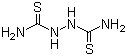 structure of CAS# 142-46-1, Hydrazodicarbothioamide;1,2-Hydrazinedicarbothioamide; 2,5-Dithiobiurea