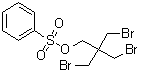 3-Bromo-2,2-bis(bromomethyl)-1-propanol benzenesulfonate molecular structure (CAS 14205-58-4)