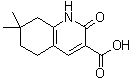 1,2,5,6,7,8-Hexahydro-7,7-dimethyl-2-oxo-3-quinolinecarboxylic acid molecular structure (CAS 1420792-86-4)