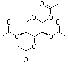 L-Xylopyranose tetraacetate molecular structure (CAS 142130-89-0)