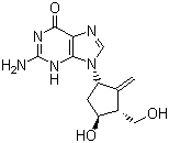 Entecavir molecular structure (CAS 142217-69-4)