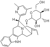 Rauvotetraphylline B molecular structure (CAS 1422506-50-0)