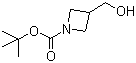 结构式 CAS# 142253-56-3, 3-羟甲基氮杂环丁烷-1-羧酸叔丁酯