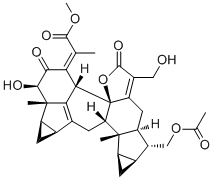 Shizukaol D molecular structure (CAS 142279-42-3)
