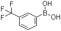 3-(Trifluoromethyl)phenylboronic acid molecular structure (CAS 1423-26-3)