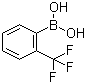 结构式 CAS# 1423-27-4, 2-(三氟甲基)苯硼酸