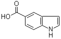 1H-Indole-5-carboxylic acid molecular structure (CAS 142396-03-0)